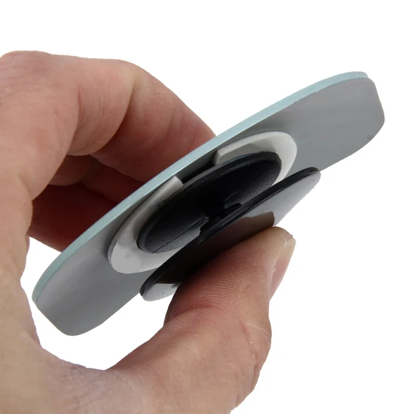 3R-054 2 Adet Araba Kamyon Kare Kör Nokta Geniş Açı Aynası 360 Derece Ayarlanabilir 7x4 cm - 4