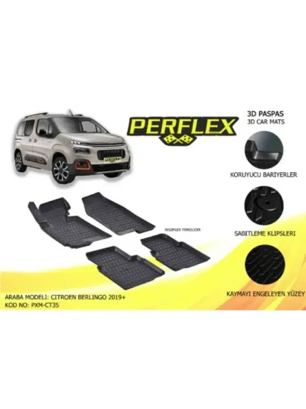 PASPAS 3D HAVUZLU X-MAT BERLINGO 19