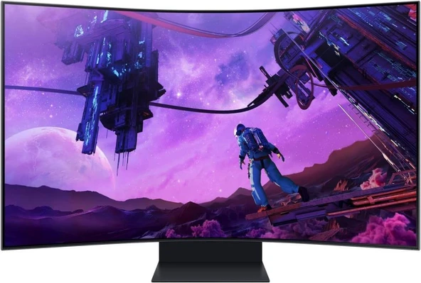 Samsung Odyssey Ark LS55BG970NUXUF 55" 1 ms 4K Curved 165 Hz Oyuncu Monitörü Teşhir - 9