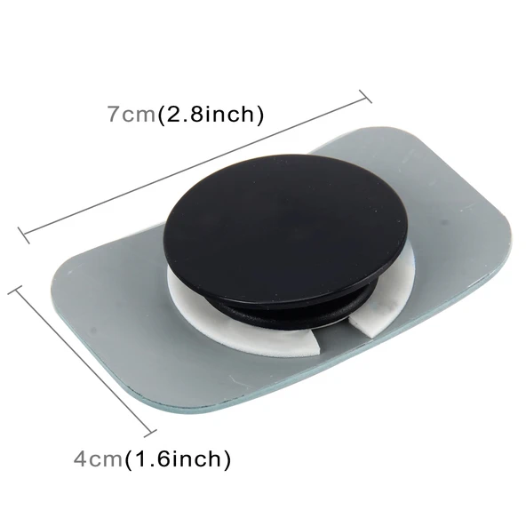 3R-054 2 Adet Araba Kamyon Kare Kör Nokta Geniş Açı Aynası 360 Derece Ayarlanabilir 7x4 cm - 3