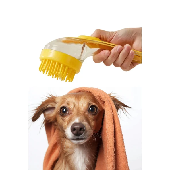 Sıvı Hazneli Evcil Hayvan Tarağı ürün görseli