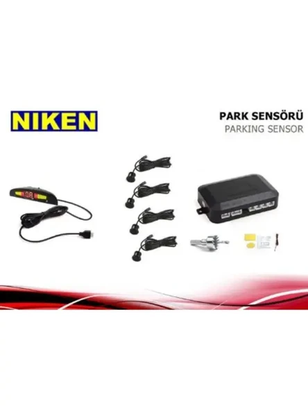 PARK SENSORU LED EKRAN SES IKAZLI SIYAH