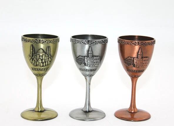 Metal İstanbul Yöresel Kadeh Bardak ürün görseli