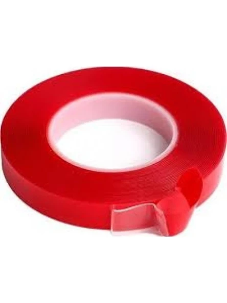 Homix Dayanıklı Akrilik Çift Taraflı Yapışkanlı Taşıma Jel Bandı   (1.8 cm x 3 metre) - 4