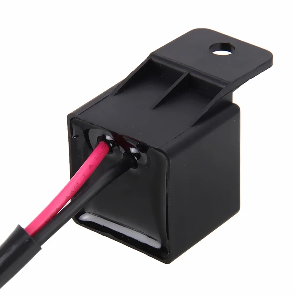 Evrensel 2 Pin Motosiklet LED Sinyal Flaşör Rölesi Hız Kontrolü Hyper Flash - 4