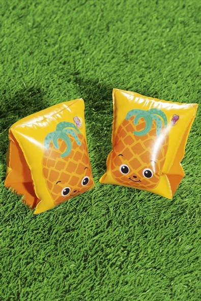 Şişme Deniz Havuz Kolluk 3-6 Yaş Meyve Desenli Çocuk Yüzme Kolluğu 19-30 Kg - 8