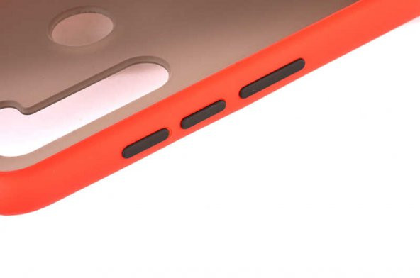 Xiaomi Redmi Note 8 Kılıf Zore Fri Mat Yüzey Renkli Kenar Kılıf - 9