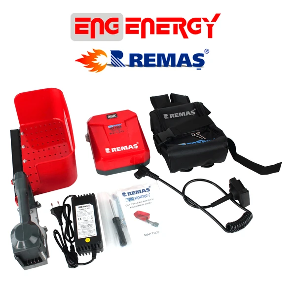 Energy MAP TH-30 Akülü Şarjlı Fındık Altı Filiz Işkın Temizleme Makinesi - 4