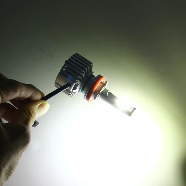 9012 Model 26W 2250LM LED Araç Farı Çiftli Set Beyaz Sarı Sıcak Beyaz Işık CANBUS Fonksiyonlu DC 9-16V - 6