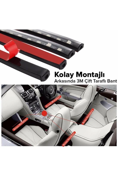 Extra Marketing Bmw E60 Uyumlu 12 Ledli Ayak Altı Sese Duyarlı Led - 5
