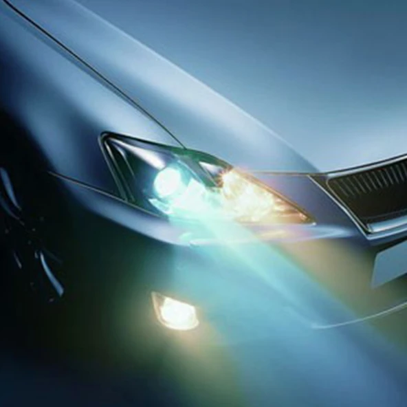 2 Adet DC12V 35W H1 2800 LM HID Xenon Tek Işın Süper Görüş Su Geçirmez Far 6000K Beyaz Işık - 9