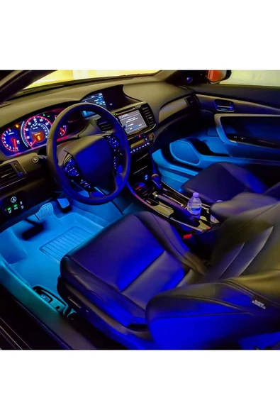 kepmorpho Bmw X5 Uyumlu Sese Duyarlı Ayak Altı Led Aydınlatma Kumandalı RGB ürün görseli