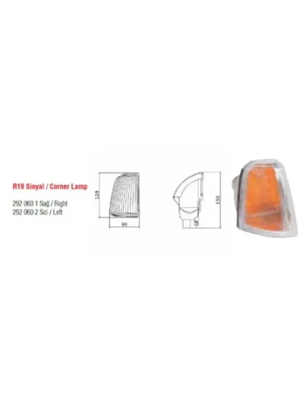 ON SINYAL LAMBASI SAG R19
