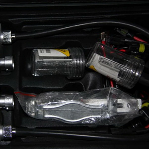 2 Adet DC12V 35W H1 2800 LM HID Xenon Tek Işın Süper Görüş Su Geçirmez Far 6000K Beyaz Işık - 8