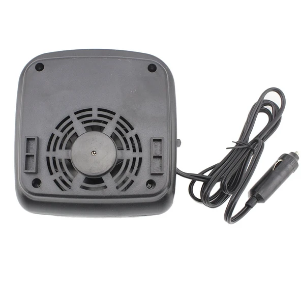 12V Araç Elektronik Isıtıcı Fan Siyah - 3