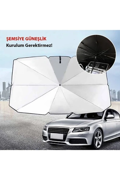 Elioure Opel Astra Araba Ön Cam Güneşlik Katlanabilir Güneşlik Şemsiye Ön Cam Gölgelik - Resim 6