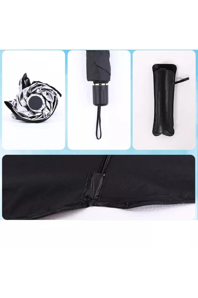 Velonova Tüm Araçlar İçin Araba Ön Cam Güneşlik Katlanabilir Güneşlik Şemsiye Ön Cam Gölgelik Esnek - Resim 5