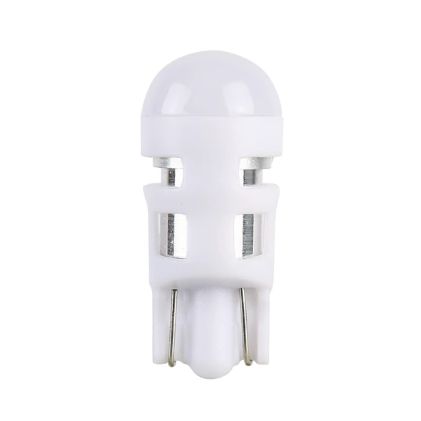 2 Adet T10 3W 200LM 6000K Beyaz Araç Plaka Lambası 1 SMD-3030 LED DC 12V - 4