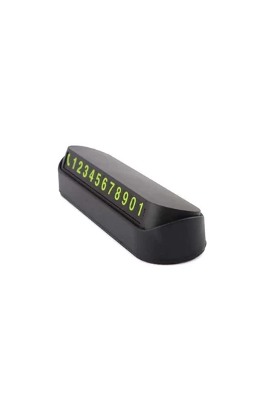 Cimricik Araç Parktel Numaratör Oto Telefon Park Numaratörü Ön Cam Torpido Siyah ...... ürün görseli