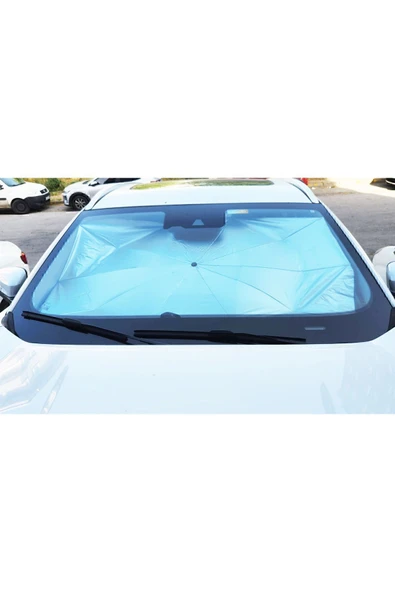 Autokit Katlanabilir Şemsiye Tip Ön Cam Güneşliği - 1 Adet - 2