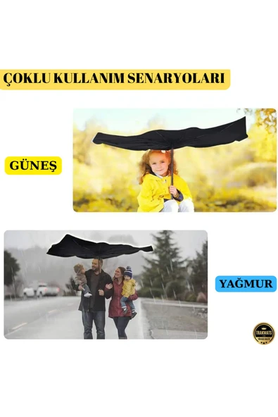 TRAKMATS KİA TÜM MODELLERE UYUMLU OTO GÜNEŞLİK ŞEMSİYE - Resim 2