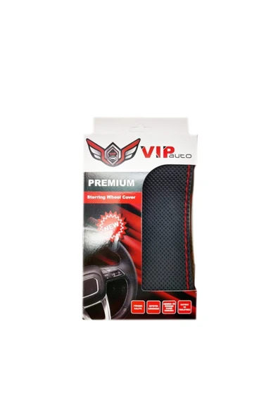 Vip Premium Noktalı Dikmeli Direksiyon Kılıfı ürün görseli