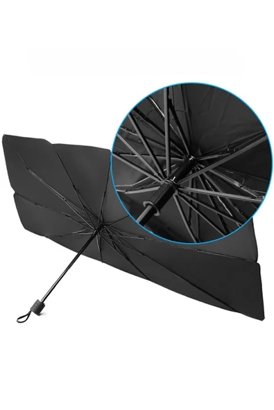 Greathings Tüm Araçlar İçin Araba Ön Cam Güneşlik Katlanabilir Güneşlik Şemsiye Ön Cam Gölgelik - Resim 6