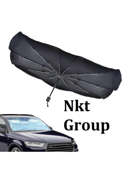 blisspremium Araba Oto Ön Cam Şemsiye Küçük Boy (125cm*65cm ). - Resim 4