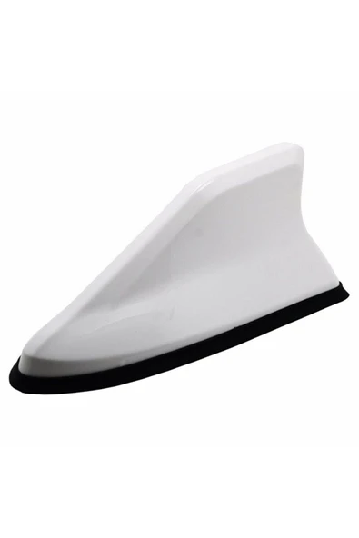 GÜRHAN SHOP Kia Pride Uygun Balina Shark Anten Köpek Balığı Anten Slikonlu Beyaz - 1