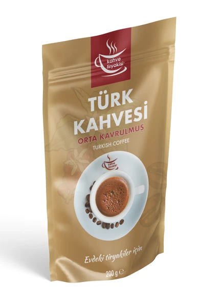 Orta Kavrulmuş Türk Kahvesi 200 gr - 2