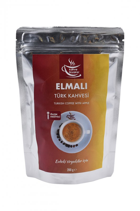 Kahve Tiryakisi Elmalı Türk Kahvesi 200 gr Paket