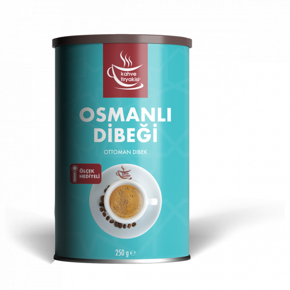 Kahve Tiryakisi Osmanlı Dibeği 250 gr Teneke