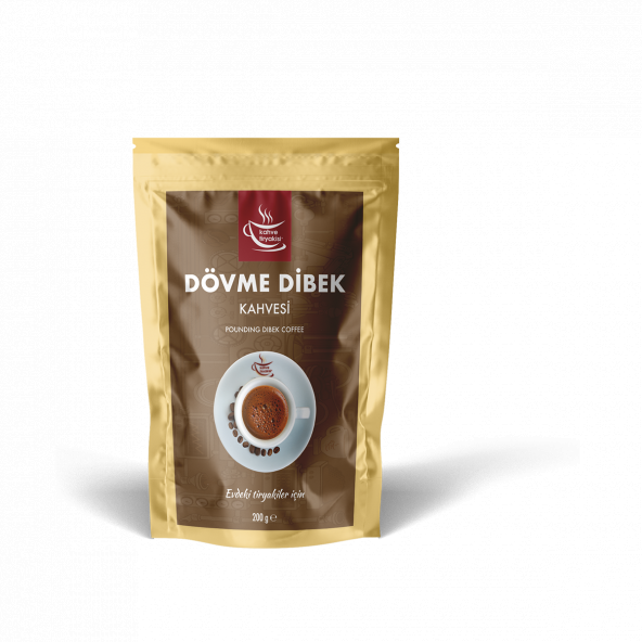 Kahve Tiryakisi Dövme Dibek Kahvesi 200 gr Paket
