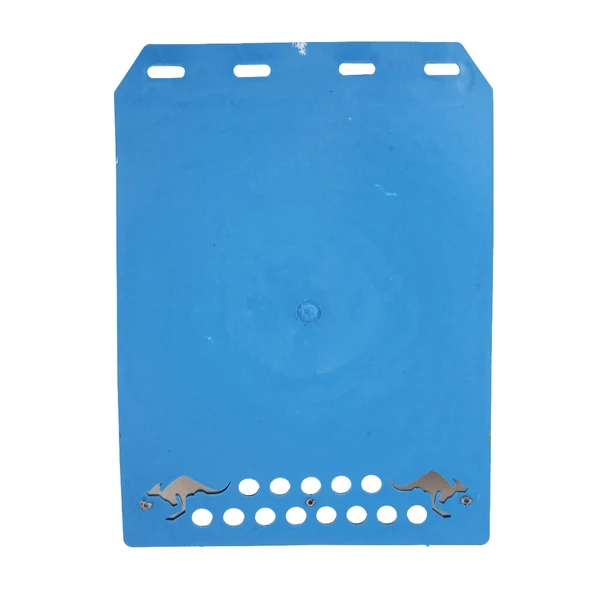 2 Parça WS-003 Premium Ağır Hizmet Silikon Çamur Paçalıkları Ön ve Arka Koruyucu Küçük Boy Mavi - 3