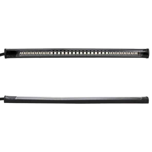 5W 12V 300LM Kırmızı Sarı Işık 32 LED Motosiklet Fren Lambası 50cm Kablo - 3