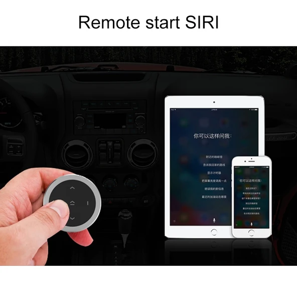 Kablosuz Bluetooth Direksiyon Kontrol Cihazi Siyah Tutucusuz - 5