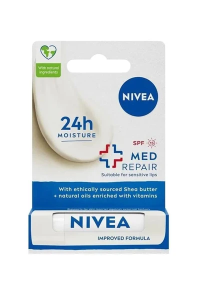 Nivea Med Repair Dudak Bakım Kremi 4,8 gr