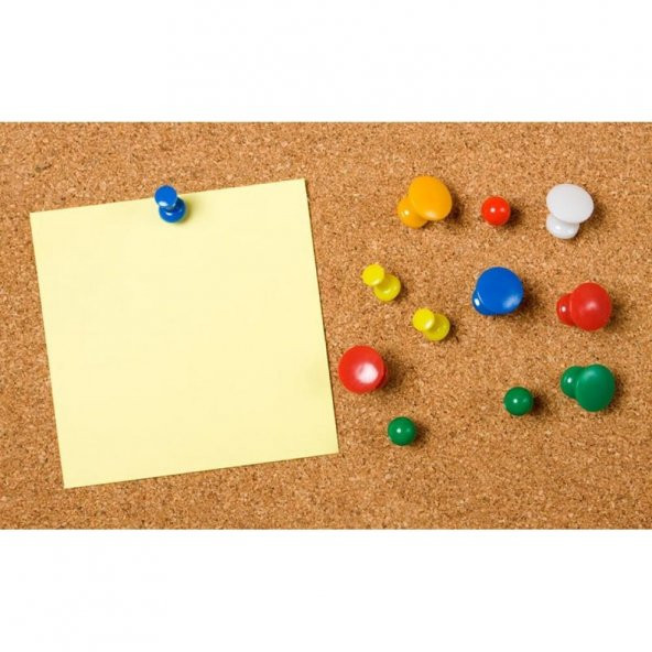 Harita Çivisi Pano İğnesi Mimaks Renkli Harita Çivisi 3 Paket - 5