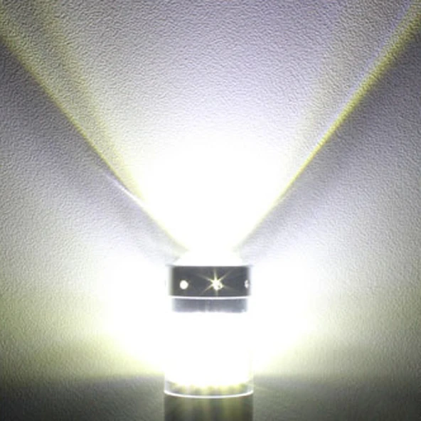 2 Adet 1156 Model 60W 1200 Lumen 6000K Beyaz Işık Araç Fren ve Sinyal Lambası DC 12V - 5