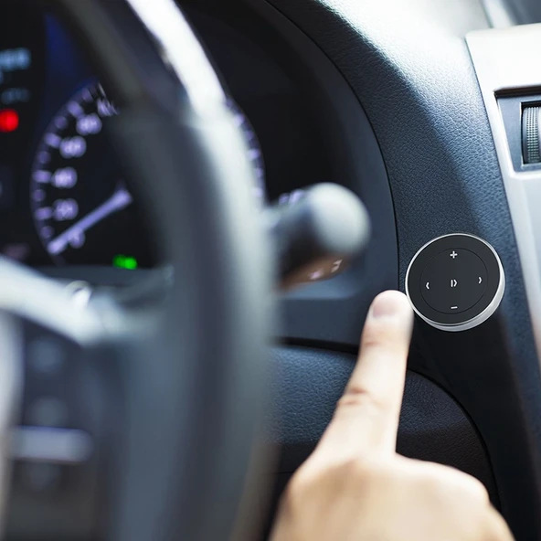 Kablosuz Bluetooth Direksiyon Kontrol Cihazi Siyah Tutucusuz - 9