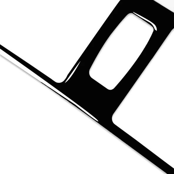BMW X5 E70 2008-2013 ve X6 E71 2009-2014 Orta Hava Çıkışı Dekoratif Siyah Sticker - 3