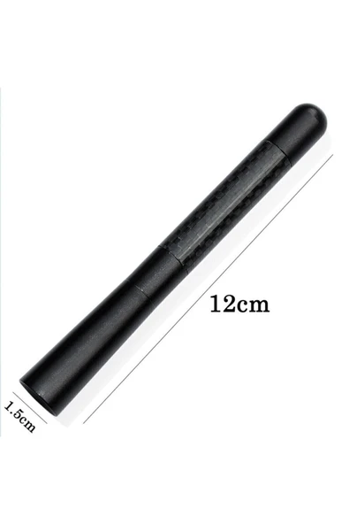 Universal Rover 213 Uyumlu Karbon MAVİ Oto Radio Anteni Çubuk Anten - Resim 4