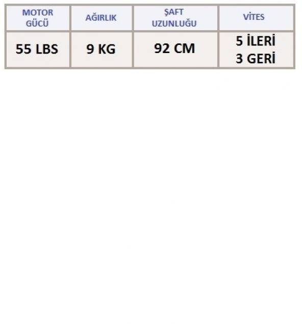 Effe 55 Lbs Elektirikli Su Bot Tekne Motoru - 2