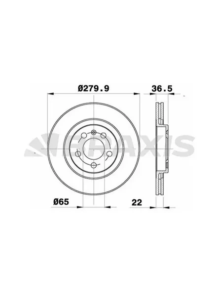 ON FREN DISKI OCTAVIA 1.8 20V 1.9TDI 96A3 1.8 20V 1.9TDI 96GOLF IV 1.8 1.9TDI 97 BORA 98