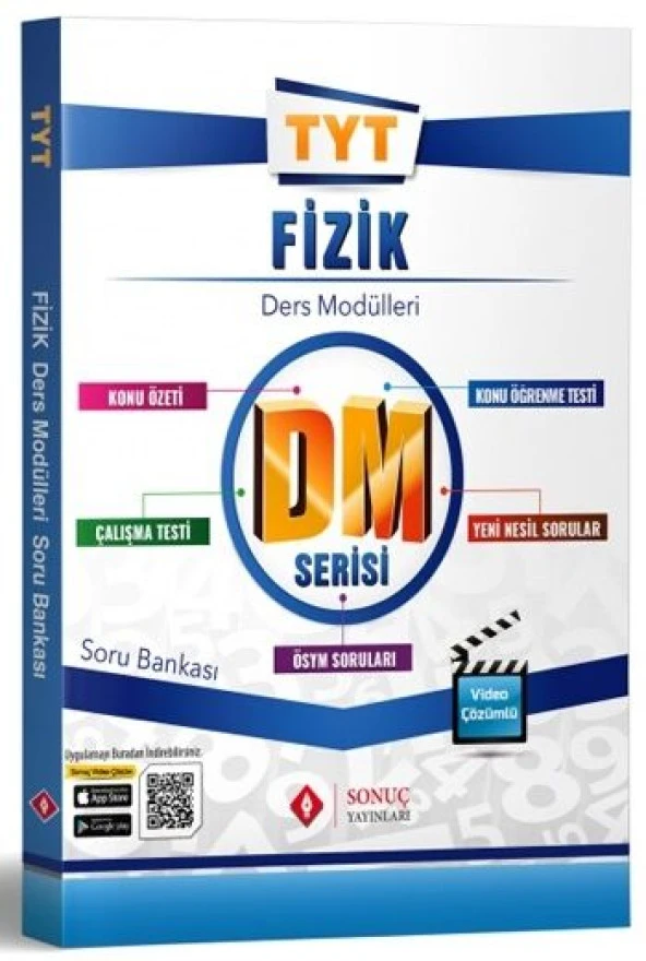 Sonuç Yayınları Tyt Fizik Dm Serisi Soru Bankası