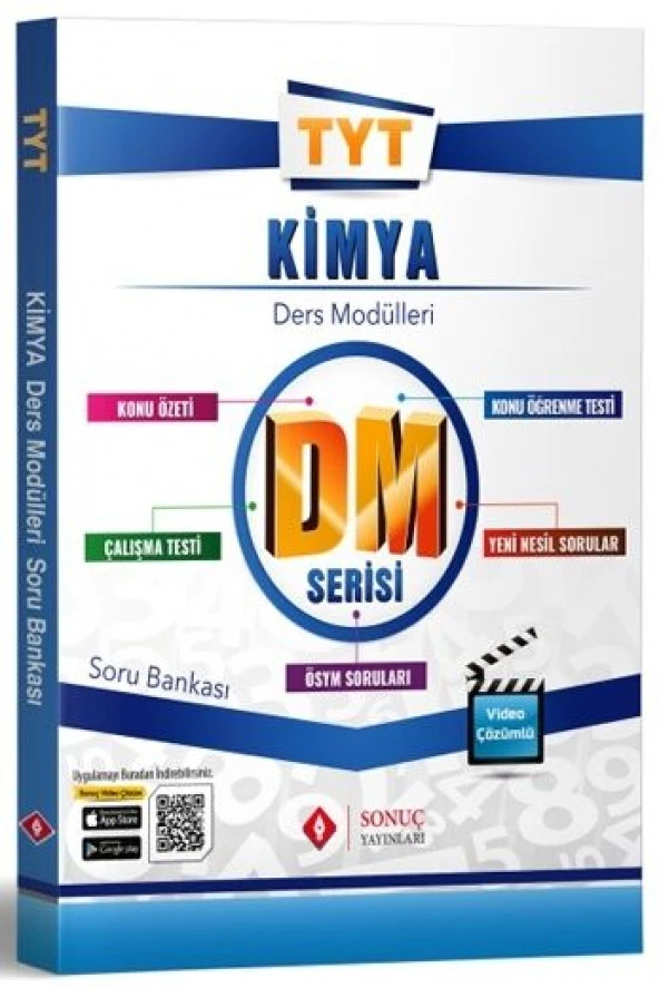 Sonuç Yayınları Tyt Kimya Dm Serisi Soru Bankası