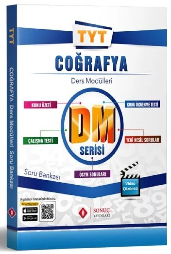 Sonuç Yayınları Tyt Coğrafya Dm Serisi Soru Bankası