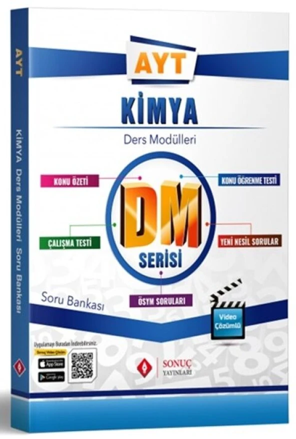 Sonuç Yayınları Ayt Kimya Dm Serisi Soru Bankası