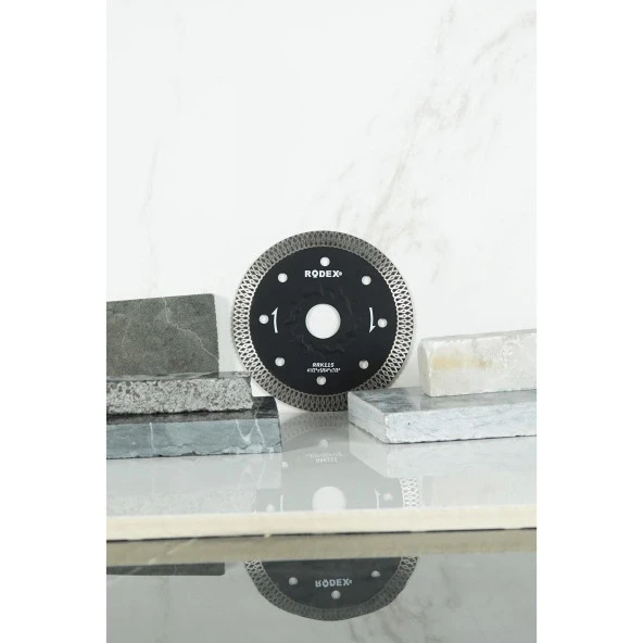 Rodex Slim Elmas Beton Tuğla Granit Kesme Kesici Diski 115 mm - 5