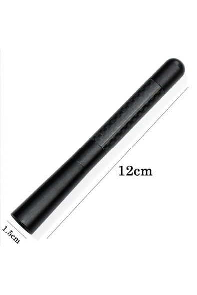 Extra Marketing Mazda Bt-50 Uyumlu Karbon MAVİ Oto Radio Anteni Çubuk Anten - Resim 3